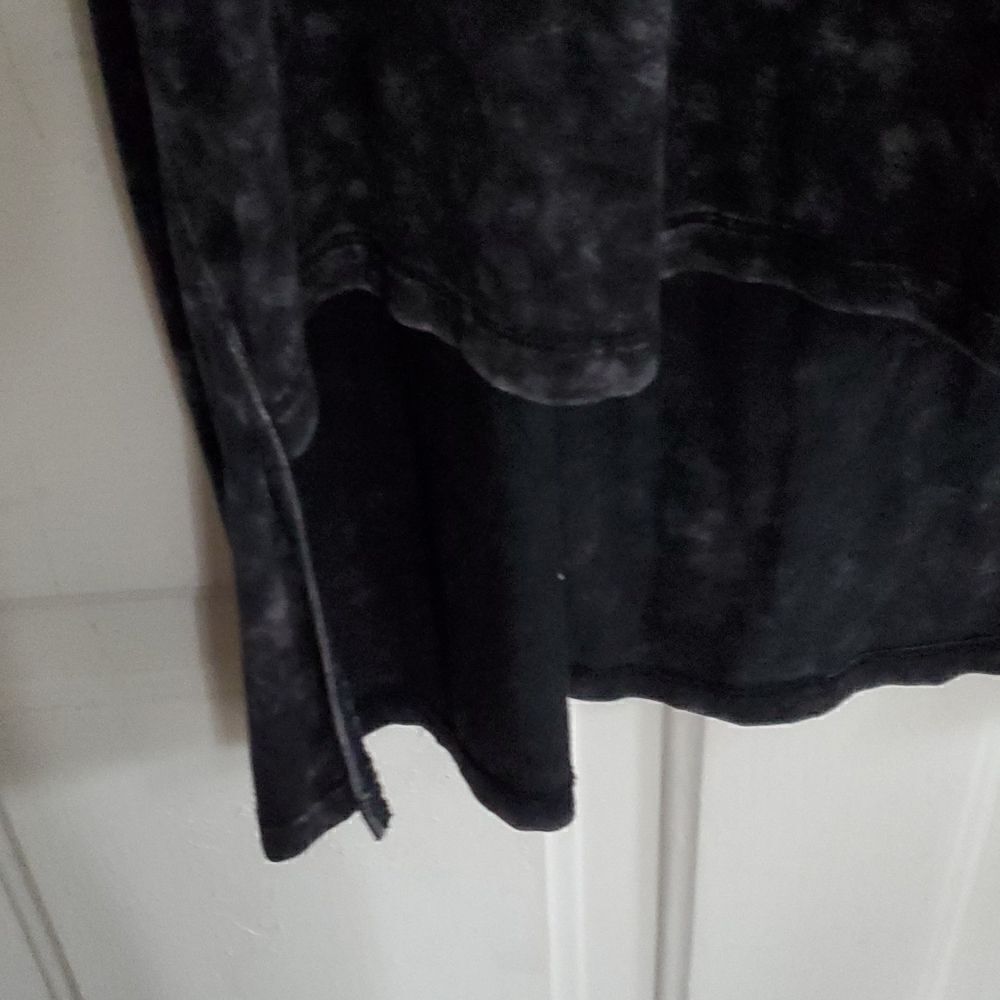 Akira Chicago Black Tie Dye High Low Tshirt Dress - Picture 4 of 8